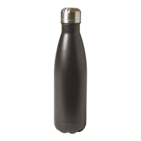 Termofløska 500ml rustfrítt stál svørt