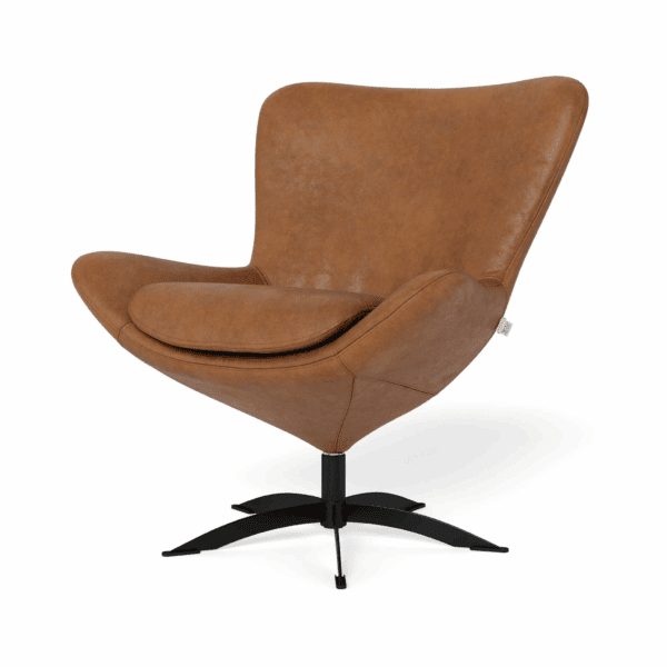 Havana | Loungestólur | Kentucky - cognac | svørt bein